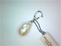 Anhänger Silvia Kelly Dame in Weißgold Perla 31058636 - 31058636